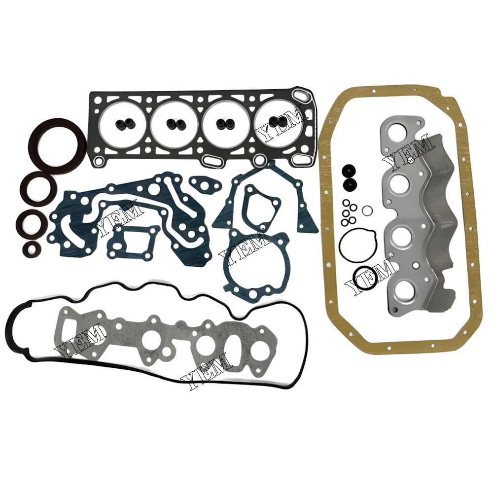 YEM Parts MD997156 Full Gasket Kit For Mitsubishi 4G32 excavator diesel engine