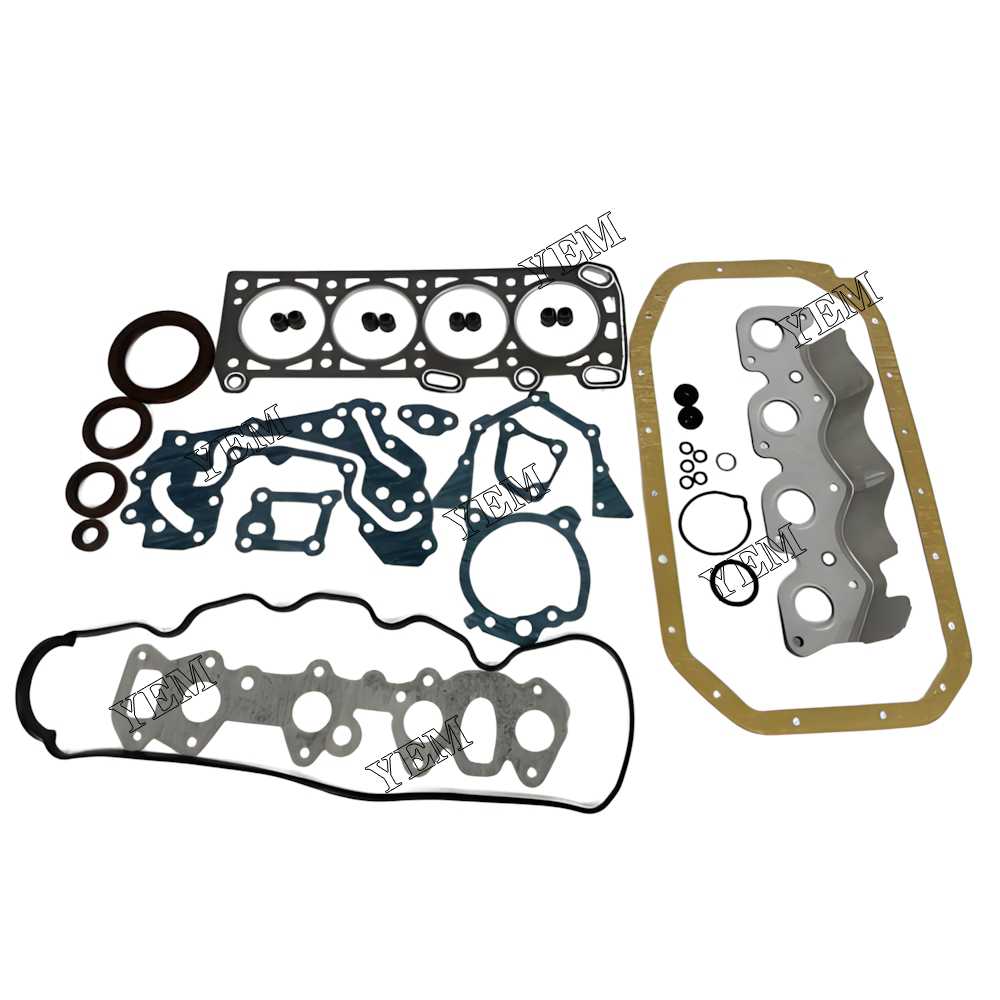 YEM Parts MD997156 Full Gasket Kit For Mitsubishi 4G32 excavator diesel engine