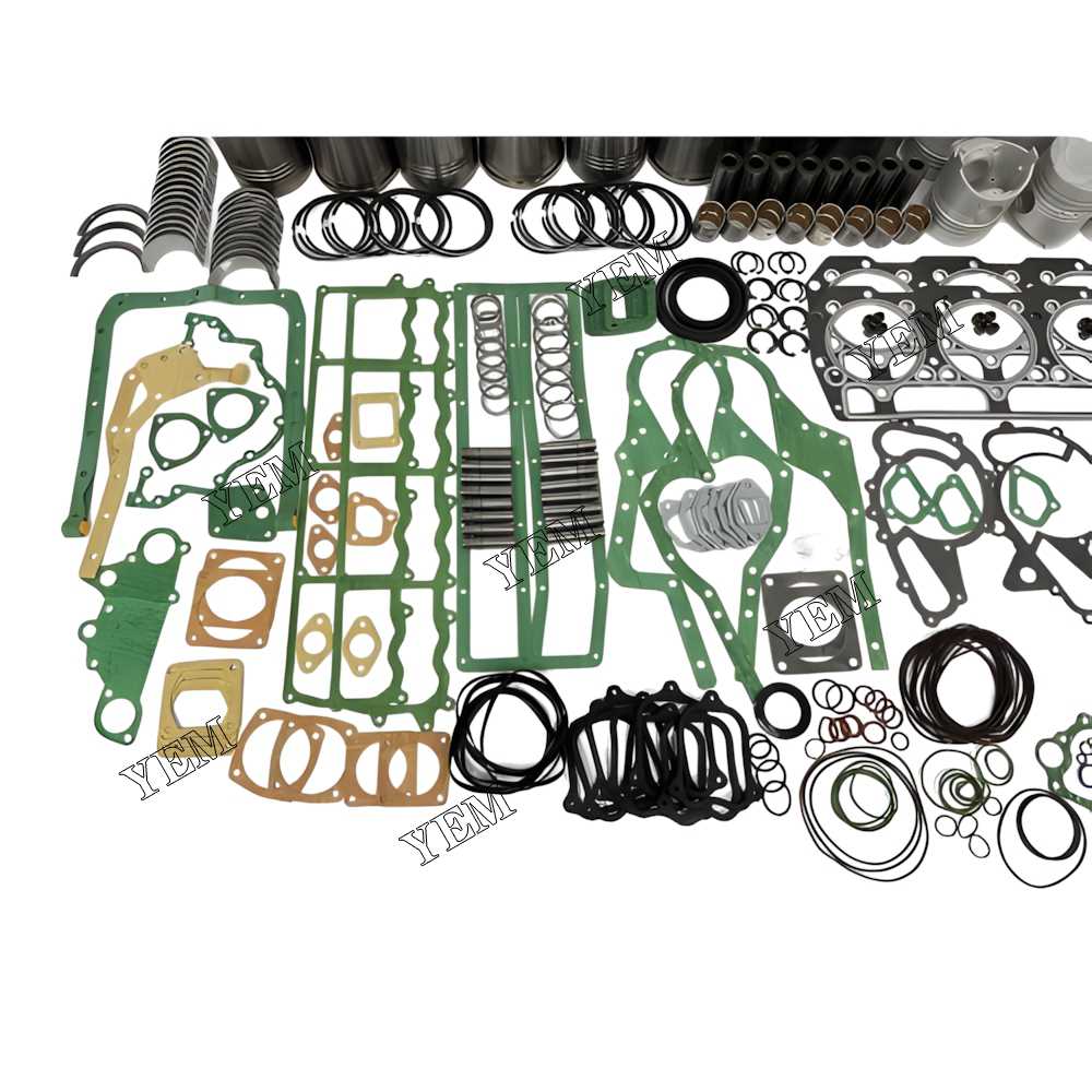 YEM Parts Overhaul Rebuild Kit With Gasket Set Bearing-Valve Train For Mitsubishi 8DC2 For Mitsubishi