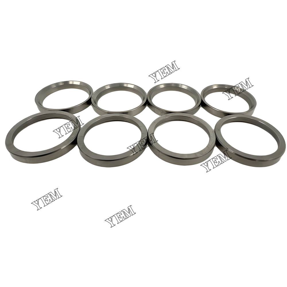 YEM Parts 8X Exhaust Valve Seat For Mitsubishi 8DC2 diesel engine spare parts For Mitsubishi