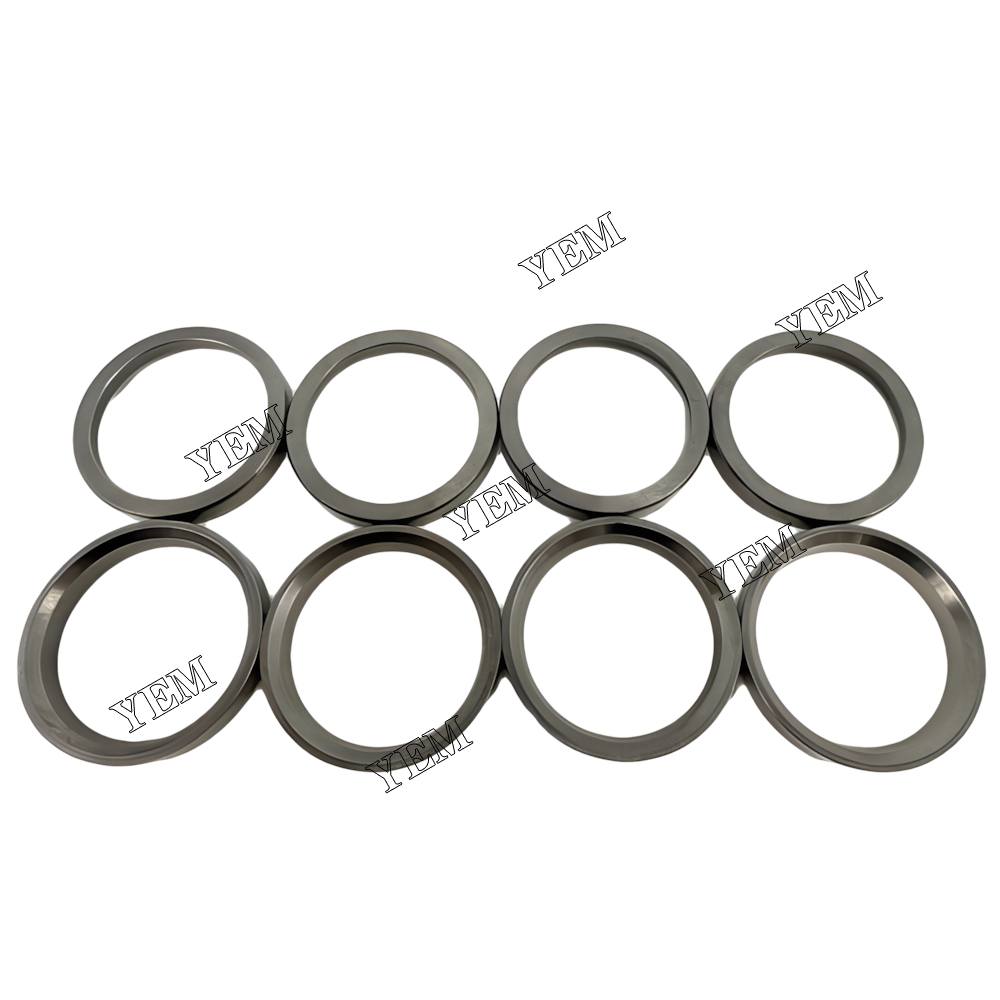 YEM Parts 8X Exhaust Valve Seat For Mitsubishi 8DC2 diesel engine spare parts For Mitsubishi