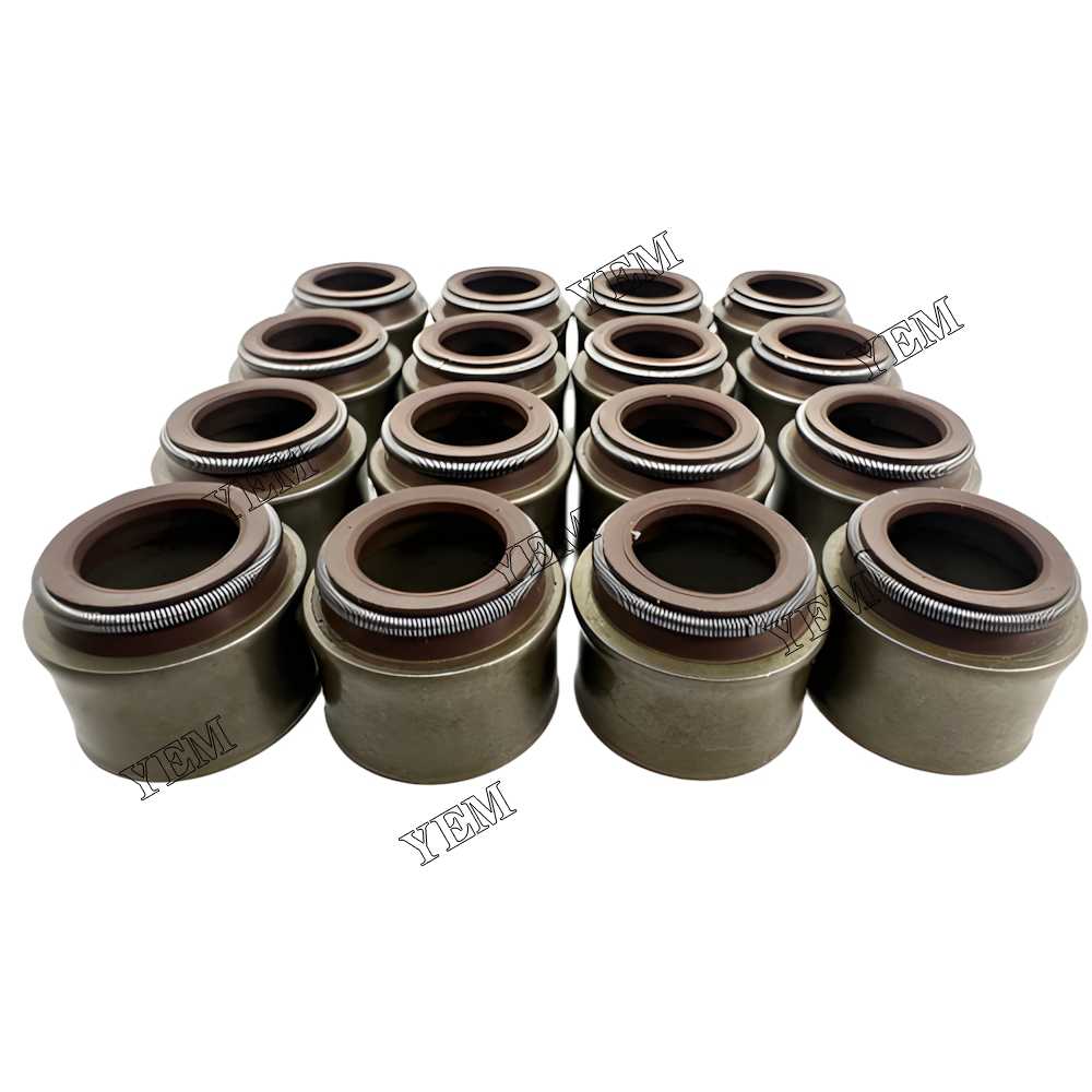 YEM Parts 16X 1Valve Oil Seal For Mitsubishi 8DC2 diesel engine spare parts