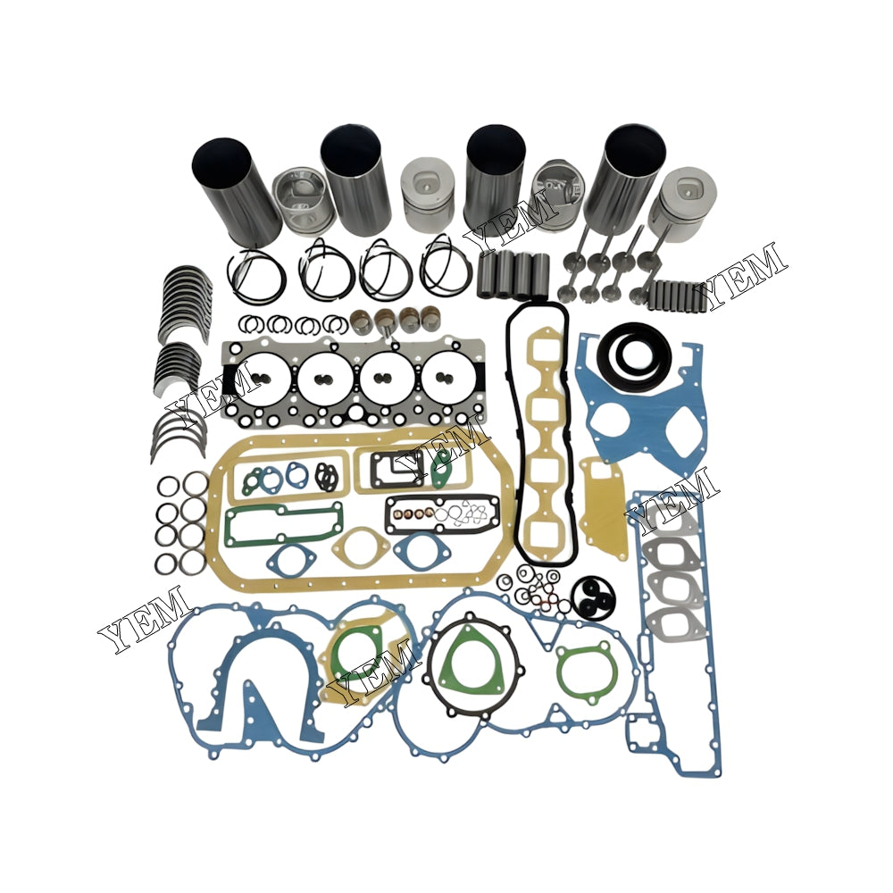 YEM Parts Overhaul Rebuild Kit With Gasket Set Bearing-Valve Train For Isuzu 4BC2 forklift