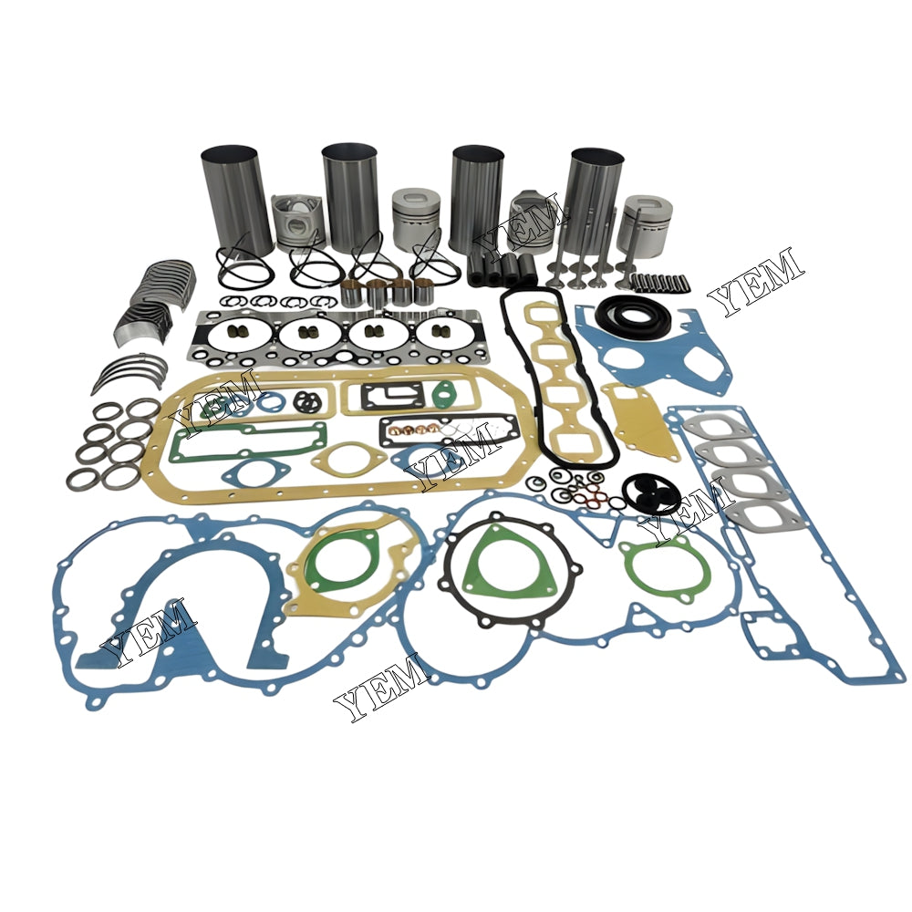 YEM Parts Overhaul Rebuild Kit With Gasket Set Bearing-Valve Train For Isuzu 4BC2 forklift For Isuzu