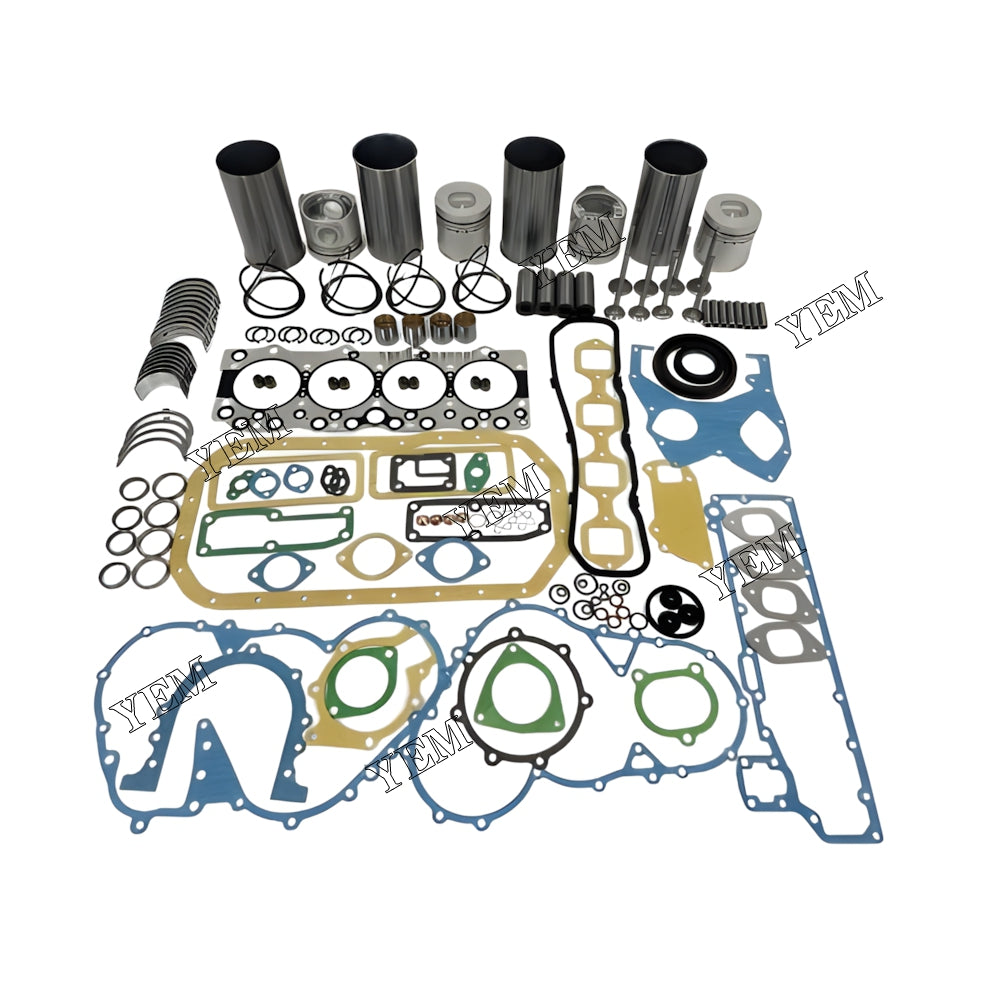 YEM Parts Overhaul Rebuild Kit With Gasket Set Bearing-Valve Train For Isuzu 4BC2 forklift For Isuzu