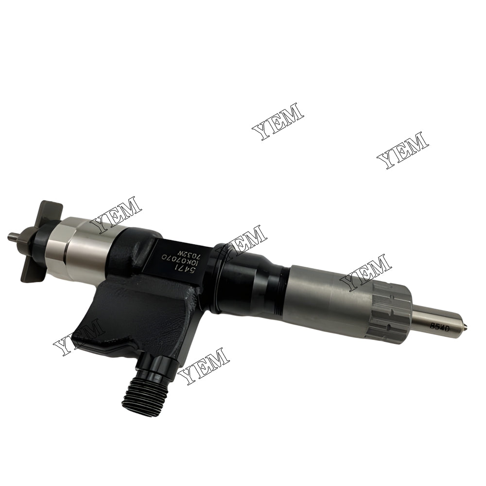 YEM Parts 4X 095000-5471 Fuel Injector For Isuzu 4HK1 Sany SY155W excavator Engine For Isuzu