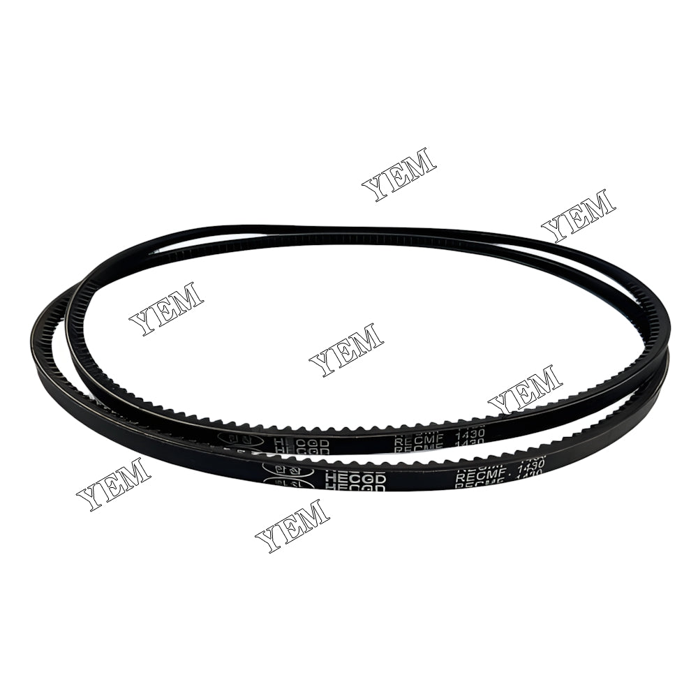 YEM Parts Alternator Belt For Hyundai D4BB Mitsubishi filter paver Engine For Hyundai
