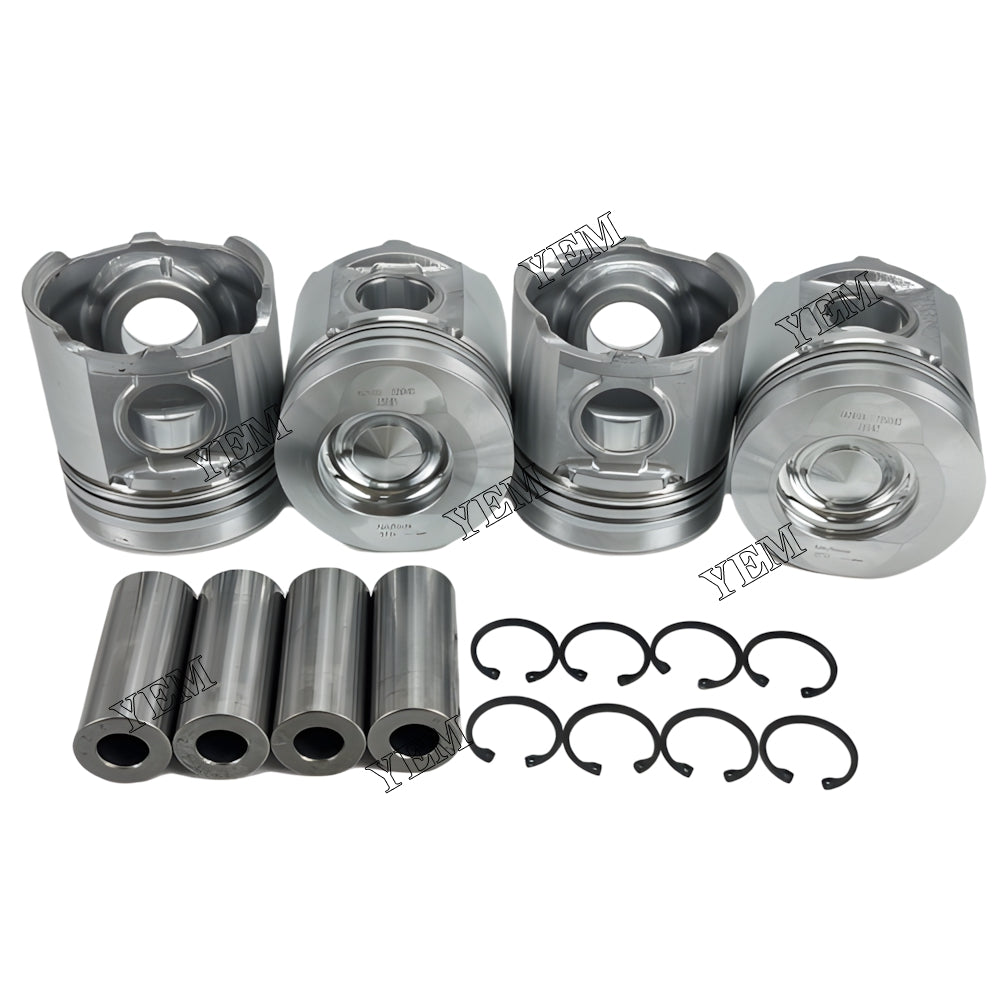 YEM Parts 4X Piston std size 102mm For Deutz F4L914 diesel engine spare parts