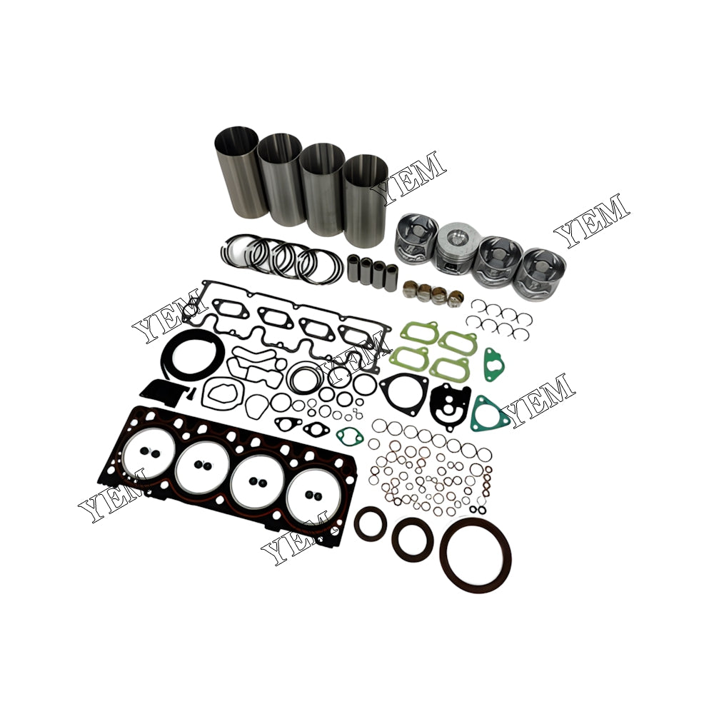 YEM Parts 4X Overhaul Kit With Gasket Set For Deutz TD2011L04 Engine For Deutz