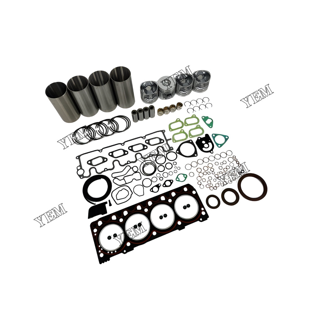 YEM Parts 4X Overhaul Kit With Gasket Set For Deutz TD2011L04 Engine For Deutz