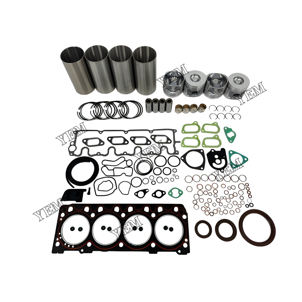 YEM Parts 4X Overhaul Kit With Gasket Set For Deutz TD2011L04 Engine For Deutz