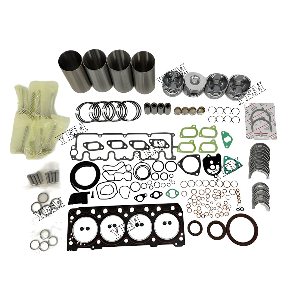 YEM Parts 4X Overhaul Rebuild Kit With Gasket Set Bearing-Valve Train For Deutz TD2011L04