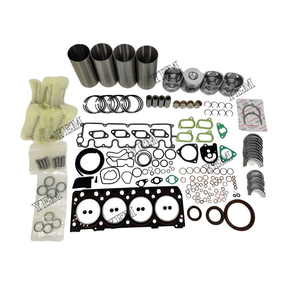YEM Parts 4X Overhaul Rebuild Kit With Gasket Set Bearing-Valve Train For Deutz TD2011L04 For Deutz