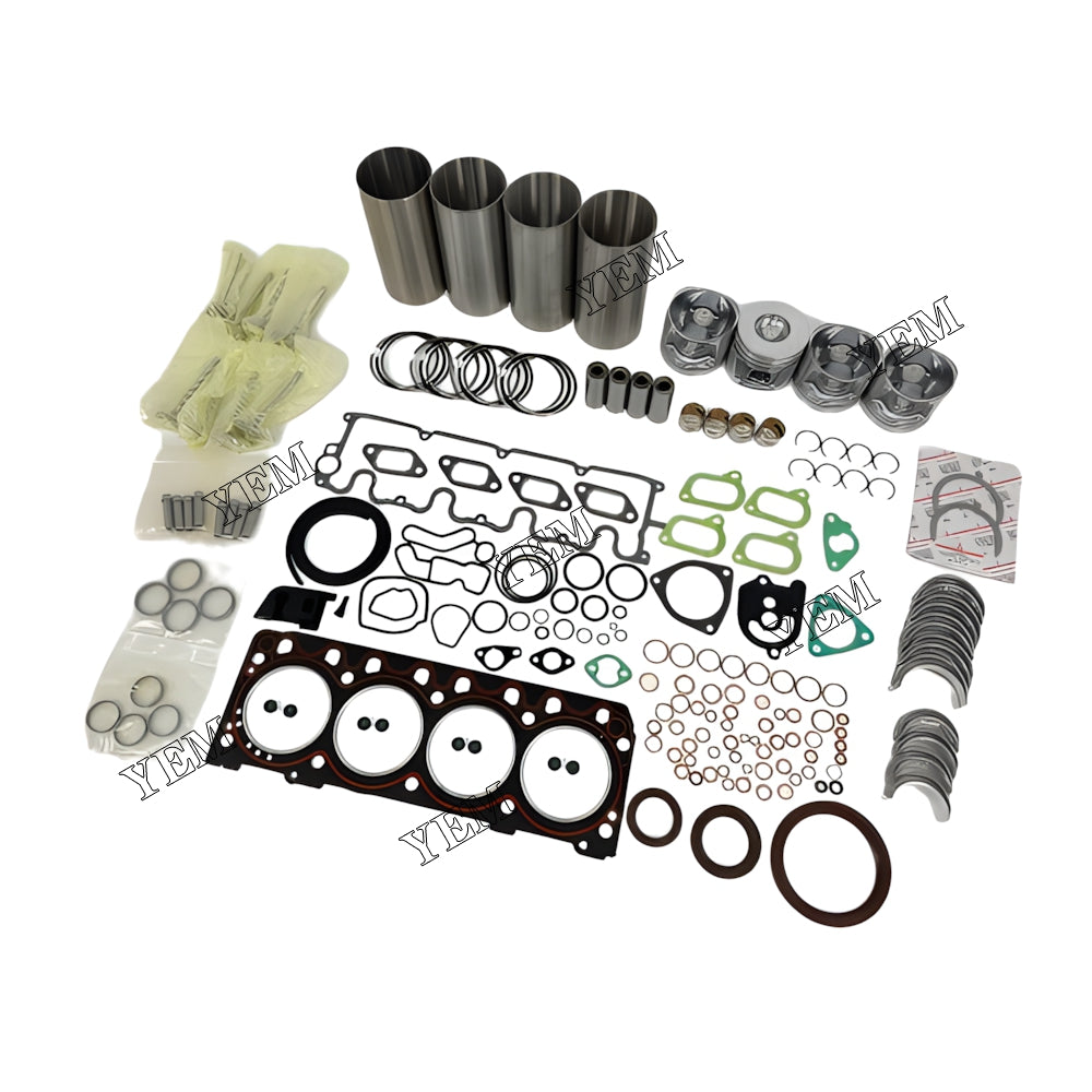 YEM Parts 4X Overhaul Rebuild Kit With Gasket Set Bearing-Valve Train For Deutz TD2011L04 For Deutz