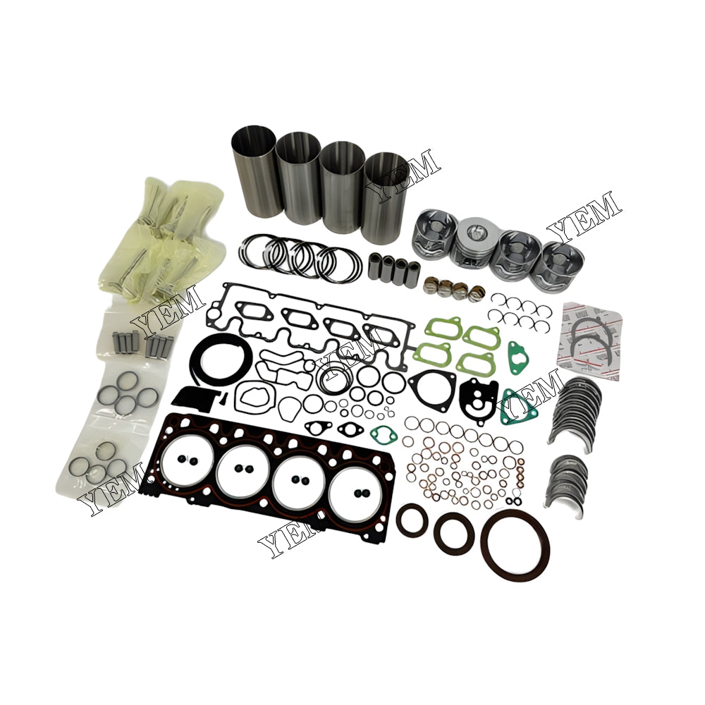 YEM Parts 4X Overhaul Rebuild Kit With Gasket Set Bearing-Valve Train For Deutz TD2011L04 For Deutz