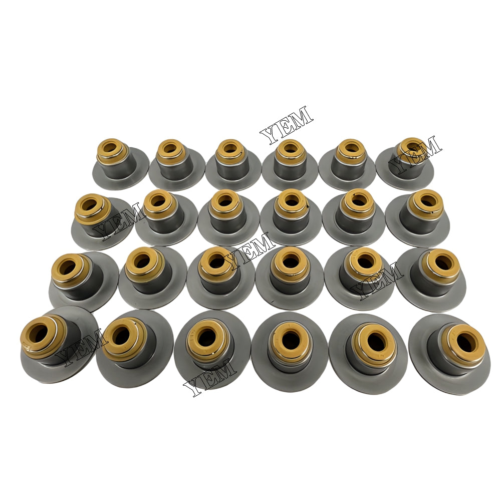 YEM Parts 12X Valve Oil Seal For Komatsu 6D102 compressor Engine