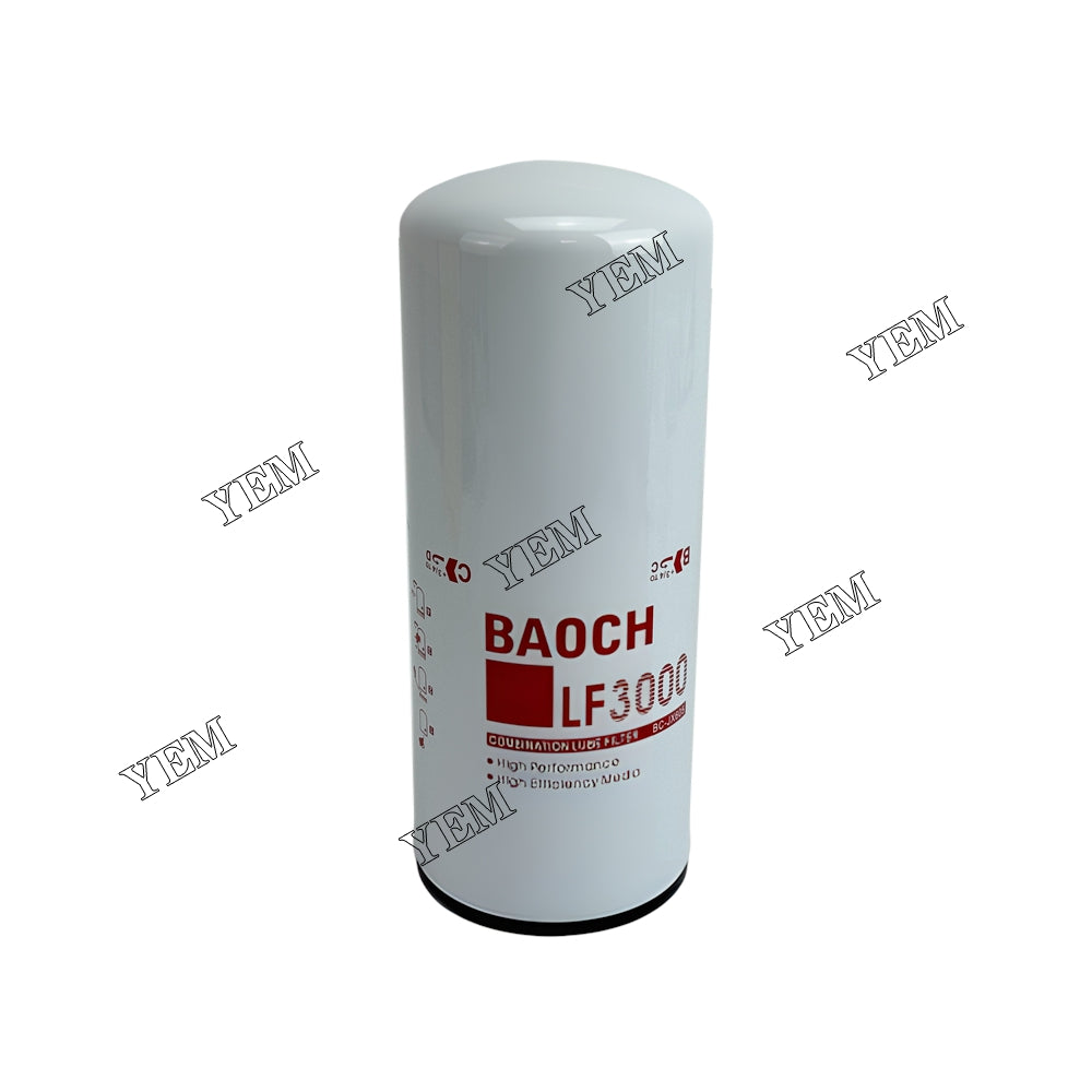 YEM Parts QSC8.3 Diesel Oil Filter Spin-on For Cummins Engine BC-JX605 3318853