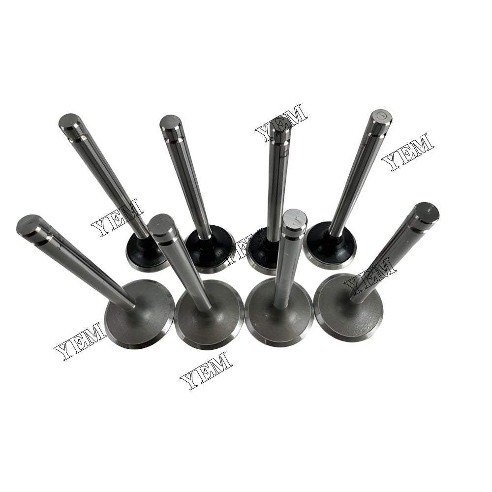 YEM Parts 4X Intake Valve & Exhaust Valve For YUNNEI YN38GBZ Engine For YUNNEI