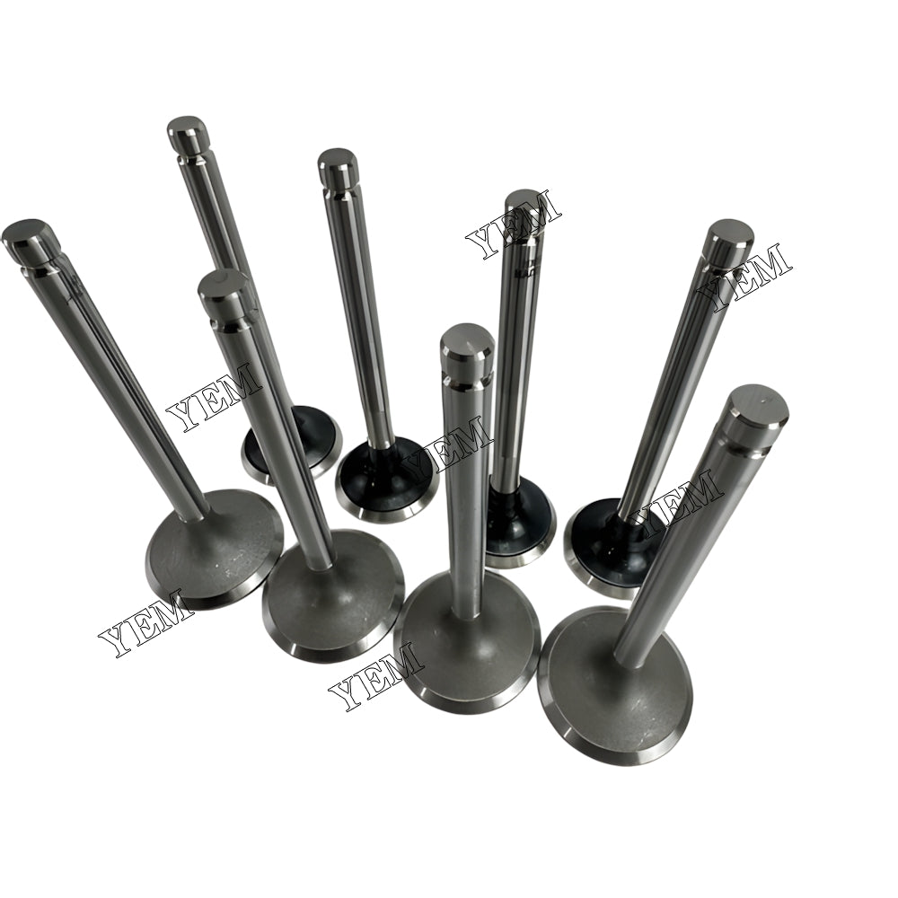 YEM Parts 4X Intake Valve & Exhaust Valve For YUNNEI YN38GBZ Engine For YUNNEI