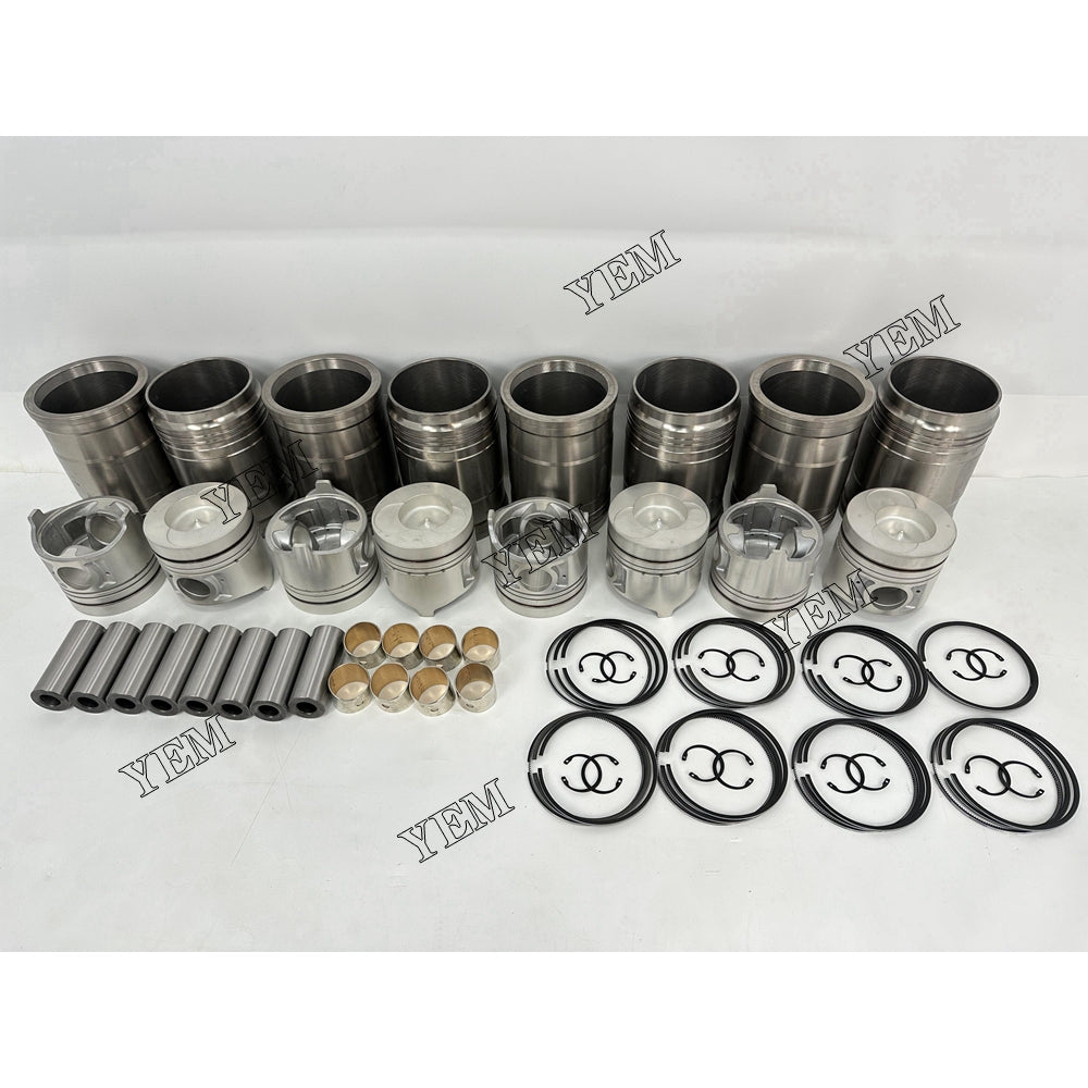 YEM Parts 8X Cylinder Liner Kit For Nissan RF8 diesel engine spare parts