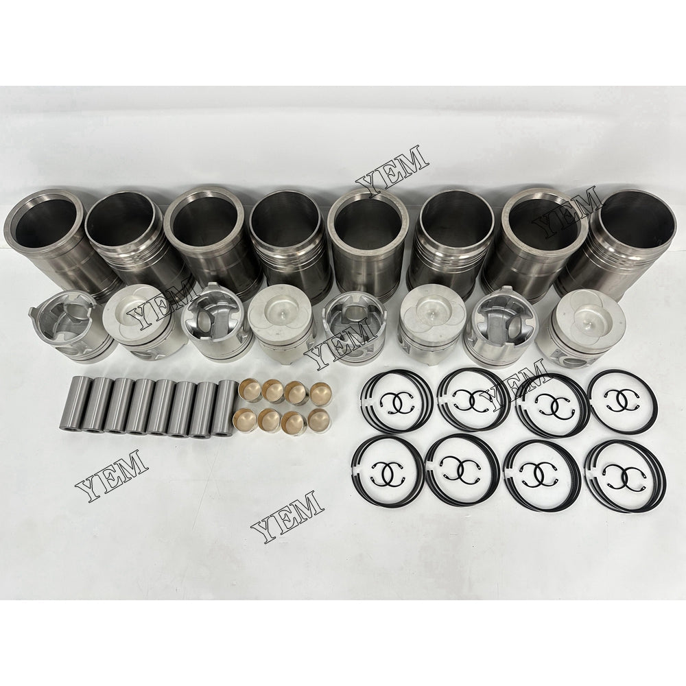 YEM Parts 8X Cylinder Liner Kit For Nissan RF8 diesel engine spare parts For Nissan