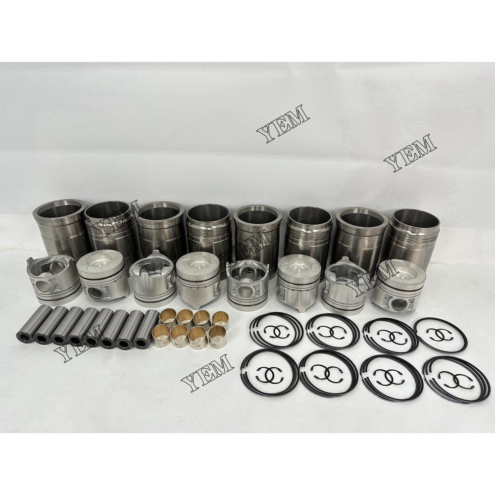 YEM Parts 8X Cylinder Liner Kit For Nissan RF8 diesel engine spare parts For Nissan