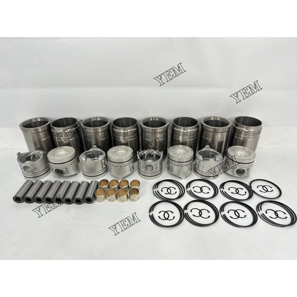YEM Parts 8X Cylinder Liner Kit For Nissan RF8 diesel engine spare parts For Nissan