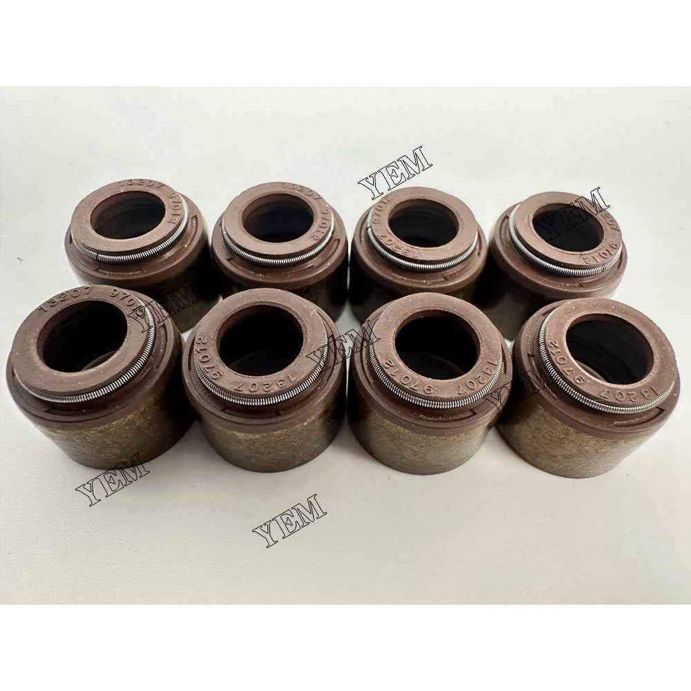 YEM Parts 16X 1Valve Oil Seal For Nissan RF8 diesel engine spare parts For Nissan