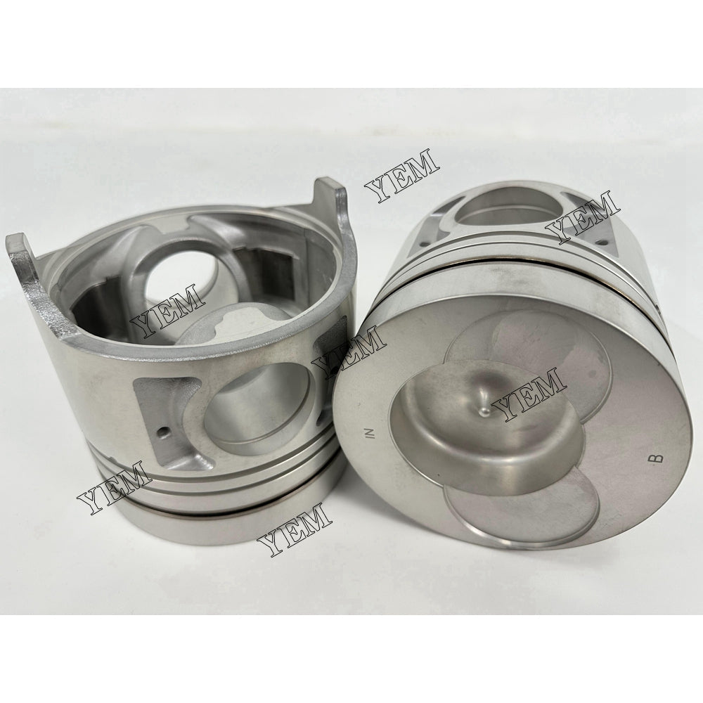 YEM Parts 8X Piston std size 138mm For Nissan RF8 diesel engine spare parts For Nissan