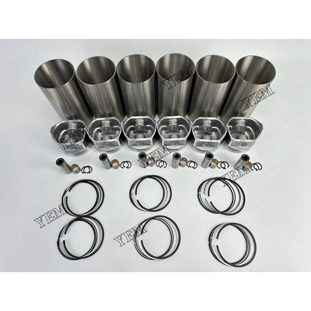 YEM Parts 6X Cylinder Liner Kit For Nissan TB45 diesel engine spare parts