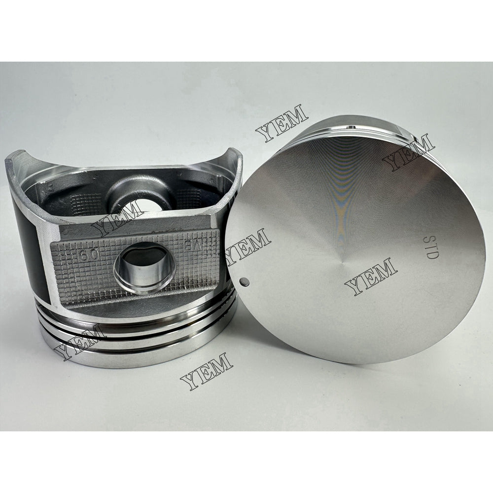 YEM Parts 6X Piston std size 99.5mm For Nissan TB45 diesel engine spare parts For Nissan