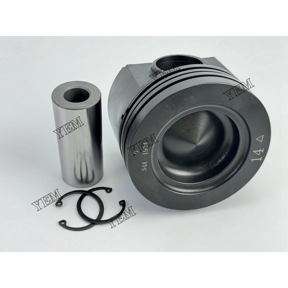YEM Parts 4X 054A1904 Piston std size 112mm For Hino J05E Kobelco SK 250 1 excavator For Hino