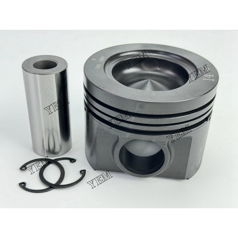 YEM Parts 4X 054A1904 Piston std size 112mm For Hino J05E Kobelco SK 250 1 excavator For Hino
