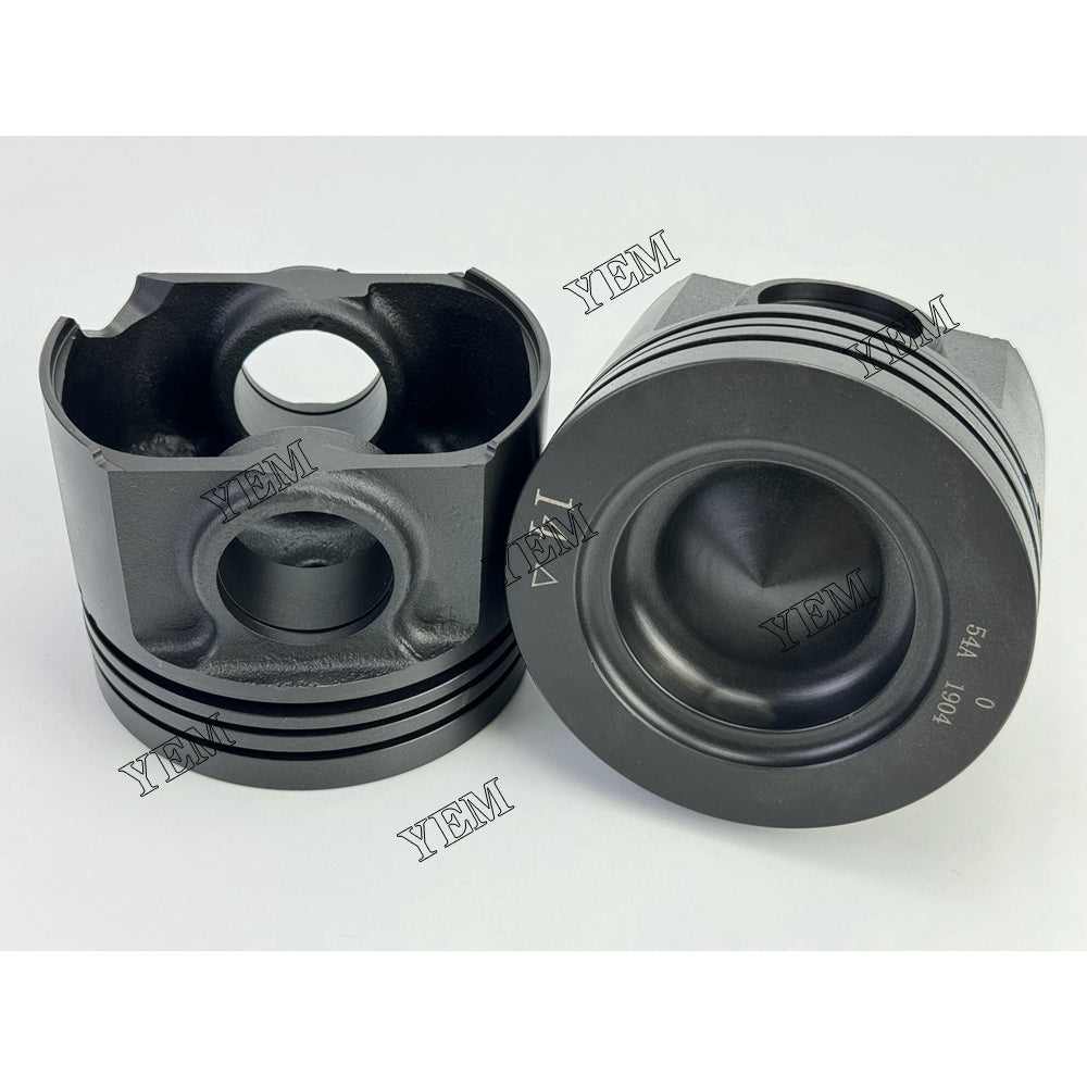 YEM Parts 4X 054A1904 Piston std size 112mm For Hino J05E Kobelco SK 250 1 excavator For Hino