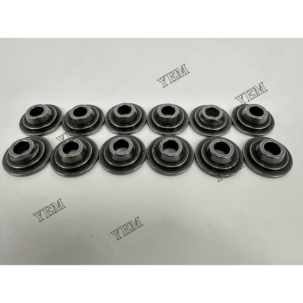 YEM Parts 12X Valve Spring Retainer For Mitsubishi 6D34 filter paver Engine