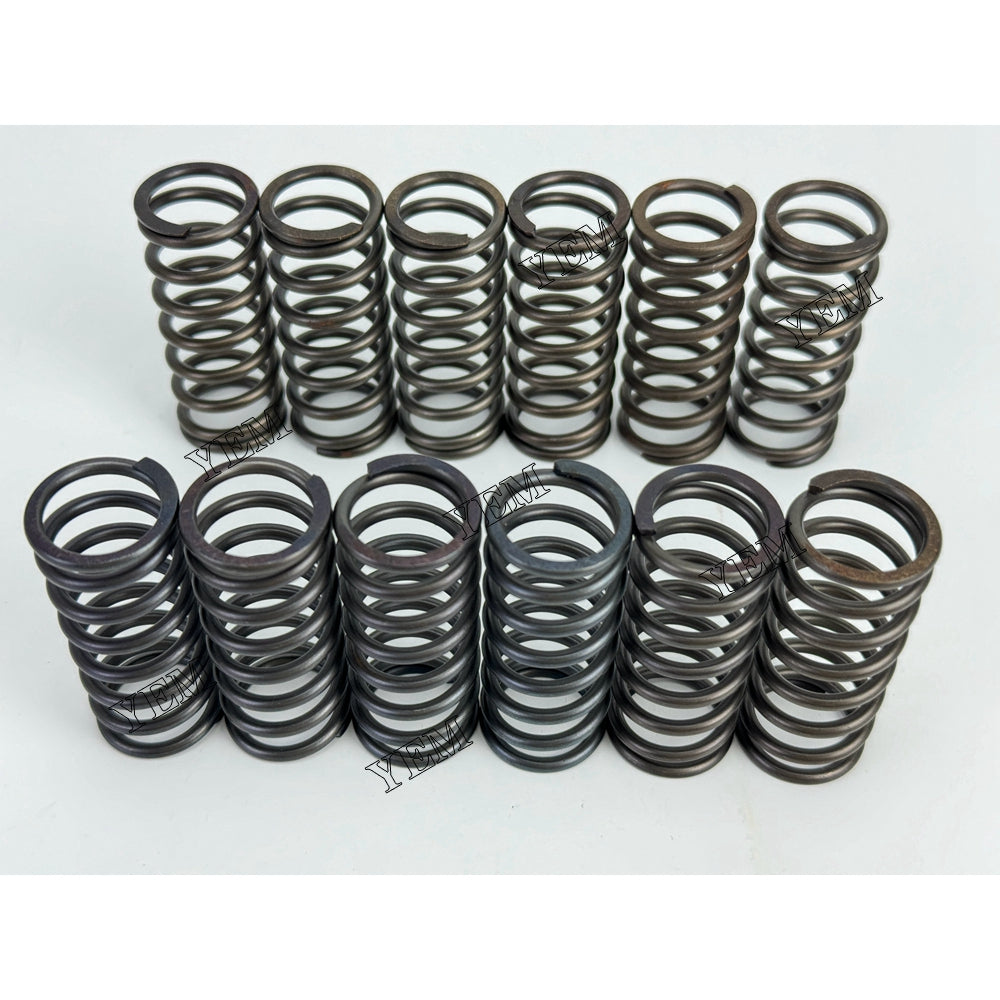 YEM Parts 12X ME0302318 Inner Exhaust Valve Spring For Mitsubishi 6M60 FD150AN forklift 