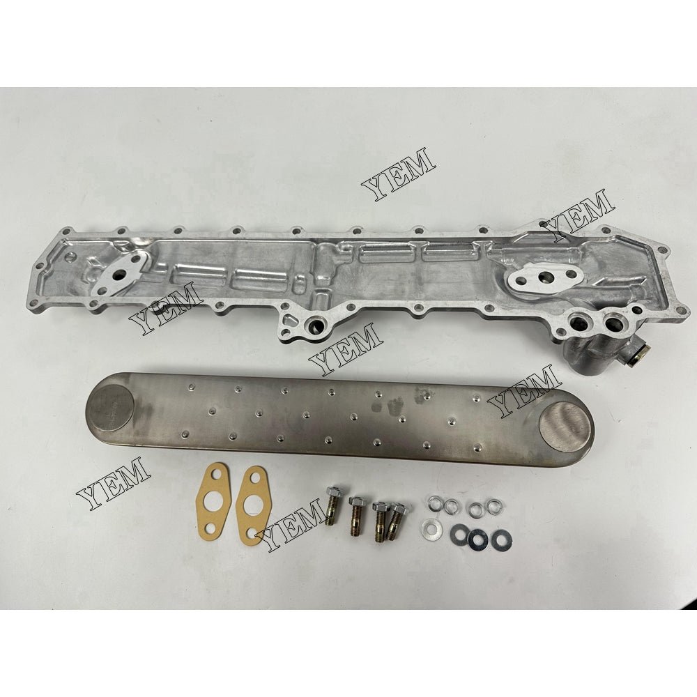 YEM Parts ME303345 Oil Cooler Assembly For Mitsubishi 6M60 FD150AN Blade forklift Engine
