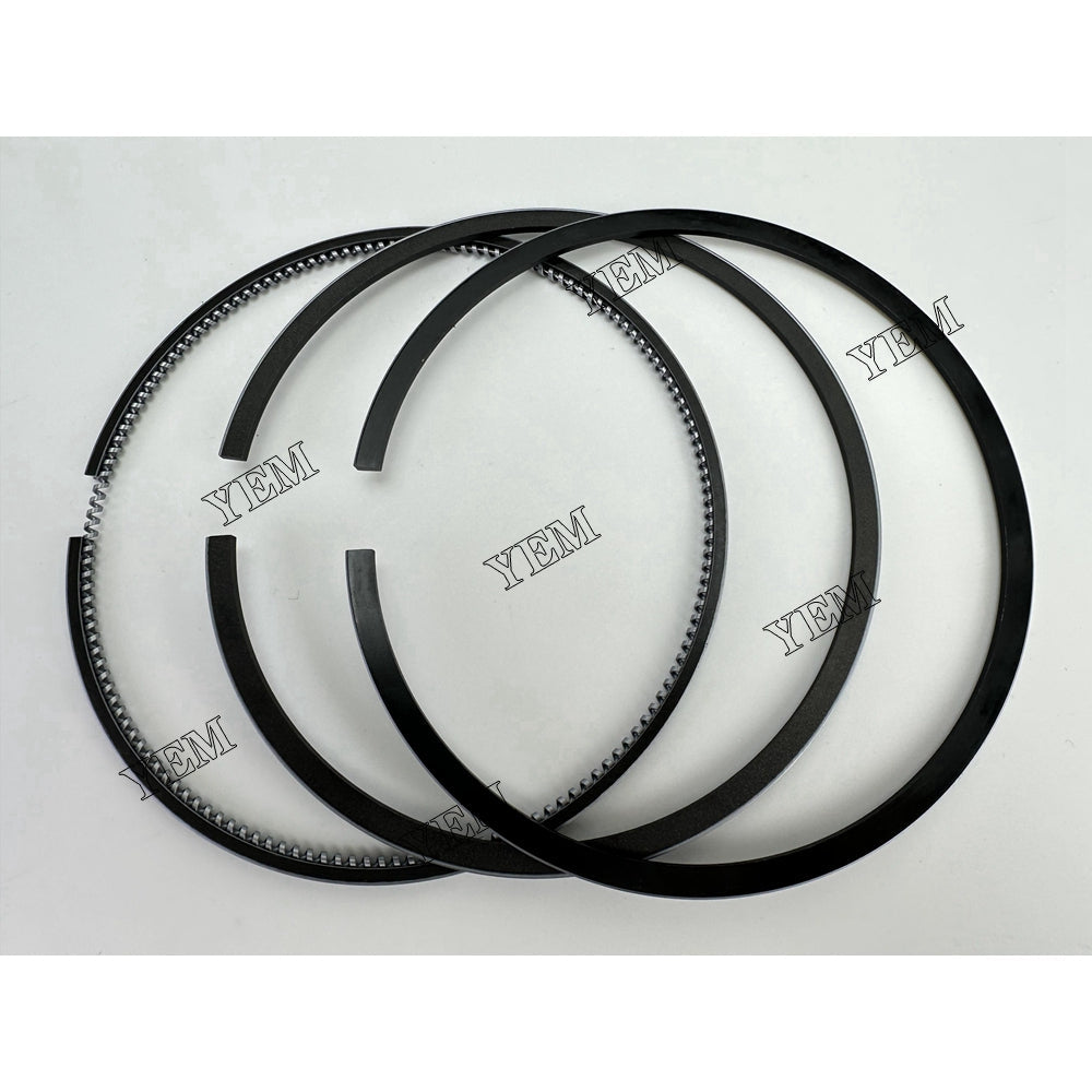 YEM Parts 6X Piston Rings Set 135mm For Mitsubishi 6M70 excavator diesel engine For Mitsubishi