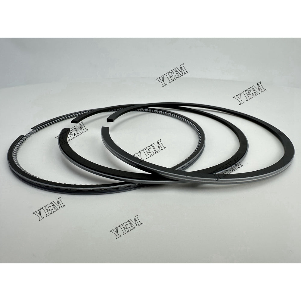 YEM Parts 6X Piston Rings Set 135mm For Mitsubishi 6M70 excavator diesel engine For Mitsubishi