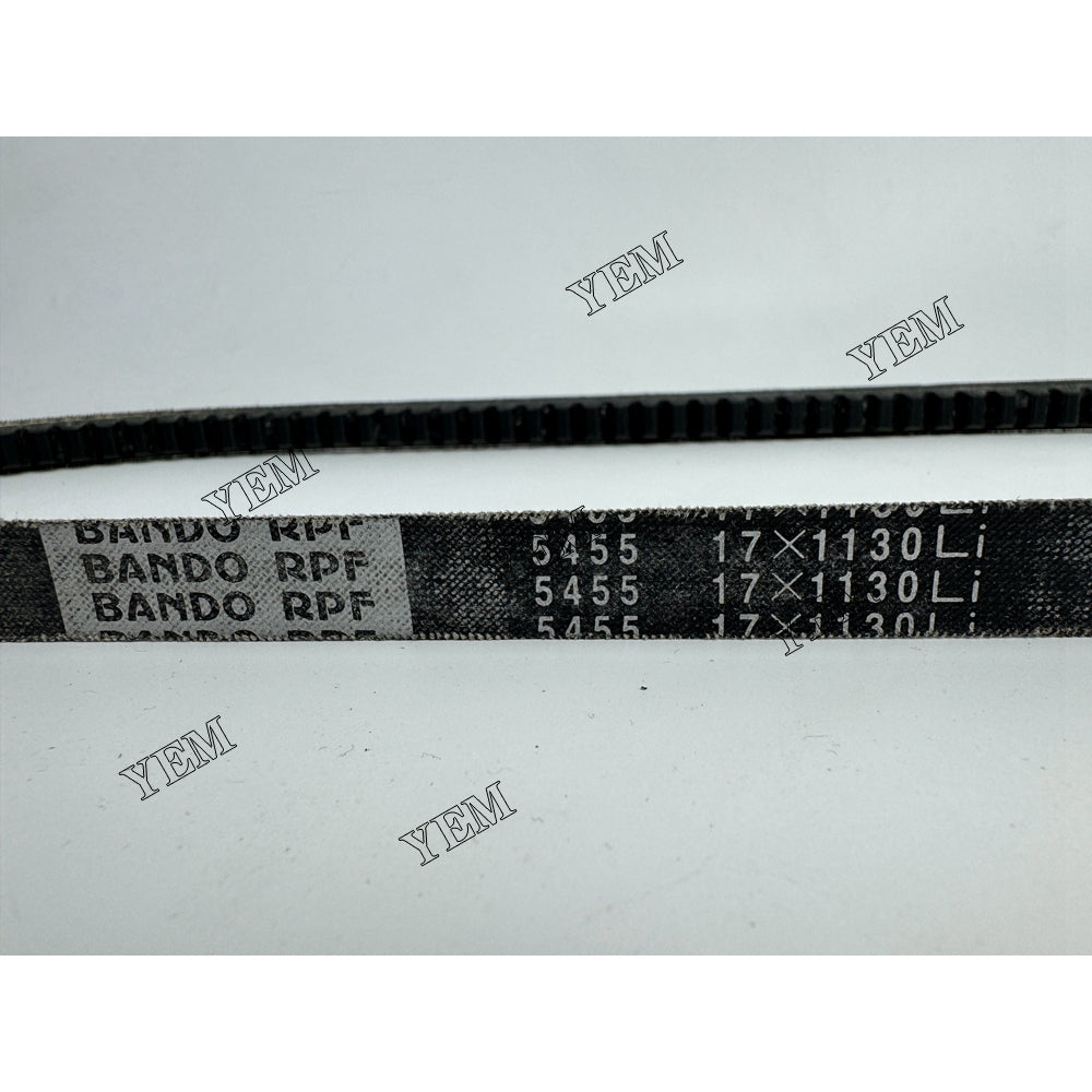 YEM Parts 05910-20045 Fan Belt For Mitsubishi S4S Volvo EW7 excavator Engine For Mitsubishi