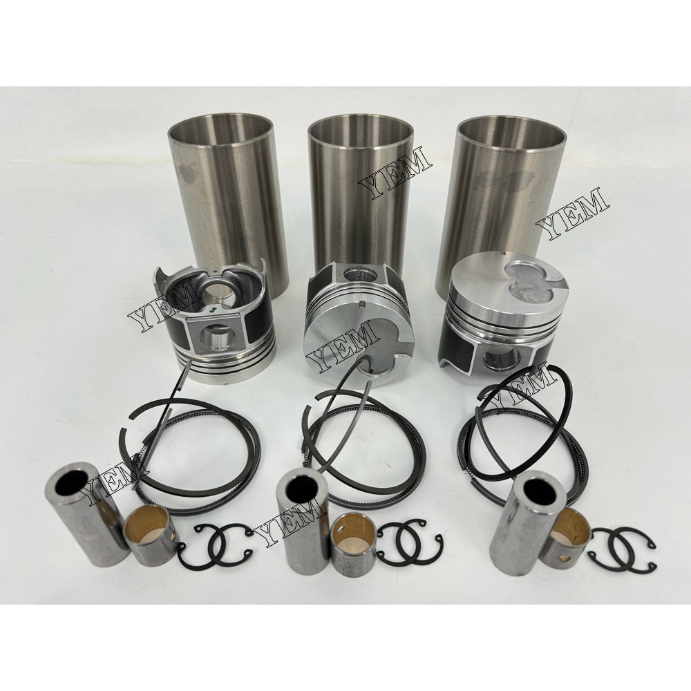 YEM Parts 3X Cylinder Liner Kit For Isuzu 3AE1 diesel engine spare parts For Isuzu