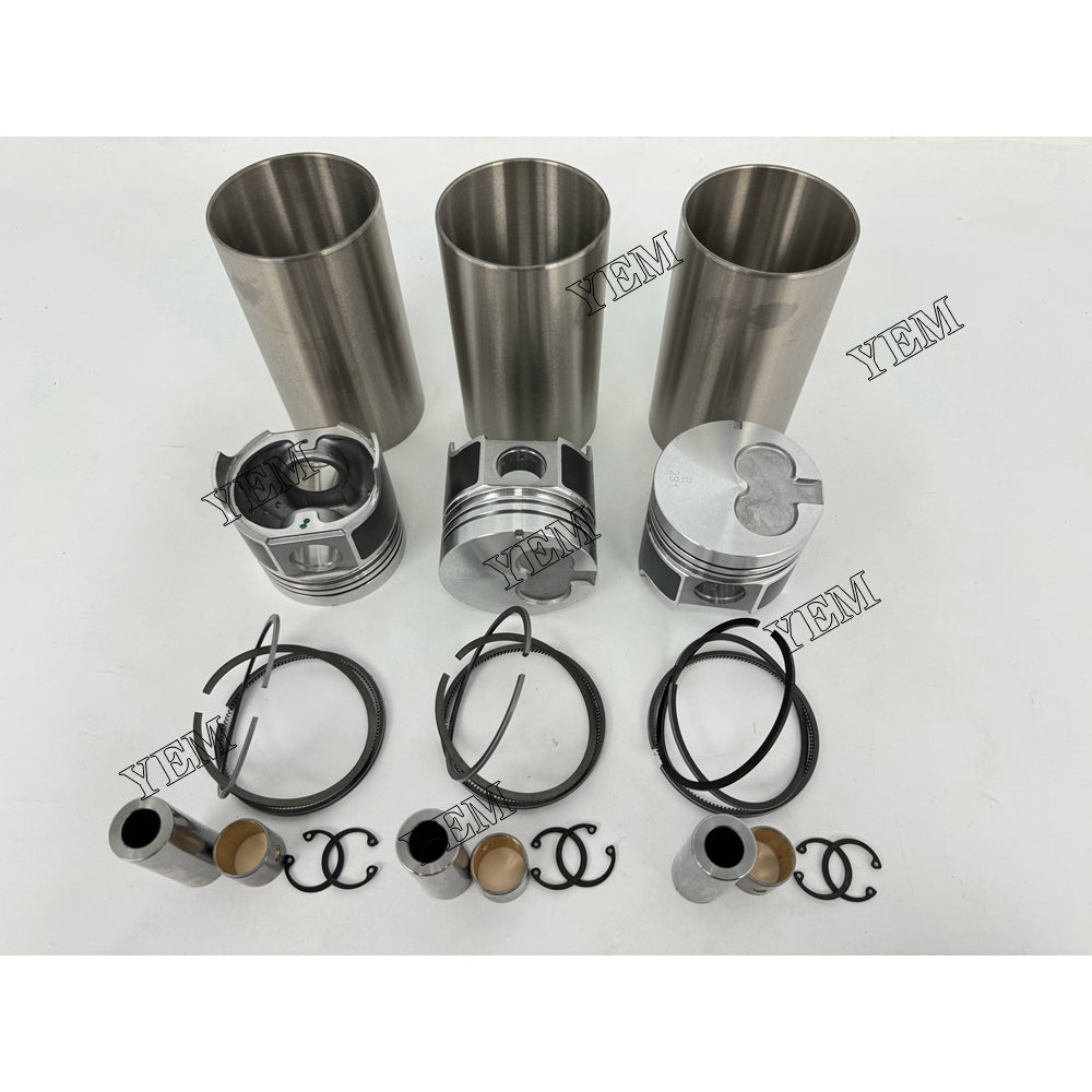YEM Parts 3X Cylinder Liner Kit For Isuzu 3AE1 diesel engine spare parts For Isuzu