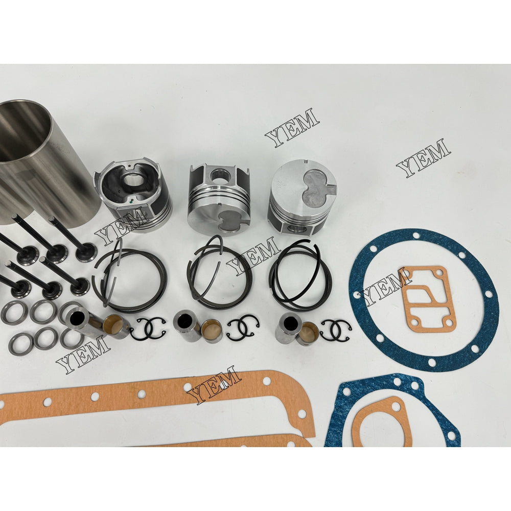 YEM Parts Overhaul Rebuild Kit With Gasket Set Bearing-Valve Train For Isuzu 3AE1 Engine