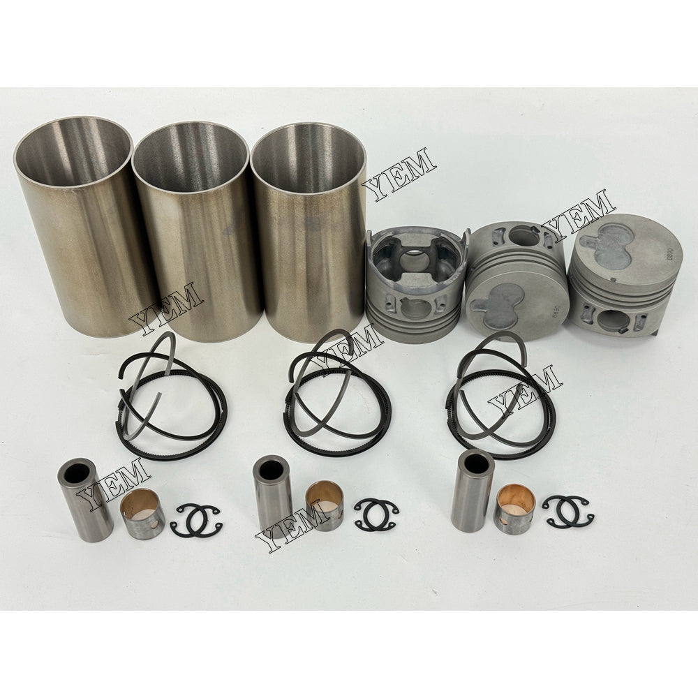 YEM Parts 3X 8-97176889-0 Cylinder Liner Kit For Isuzu 3LA1 heavy truck Engine