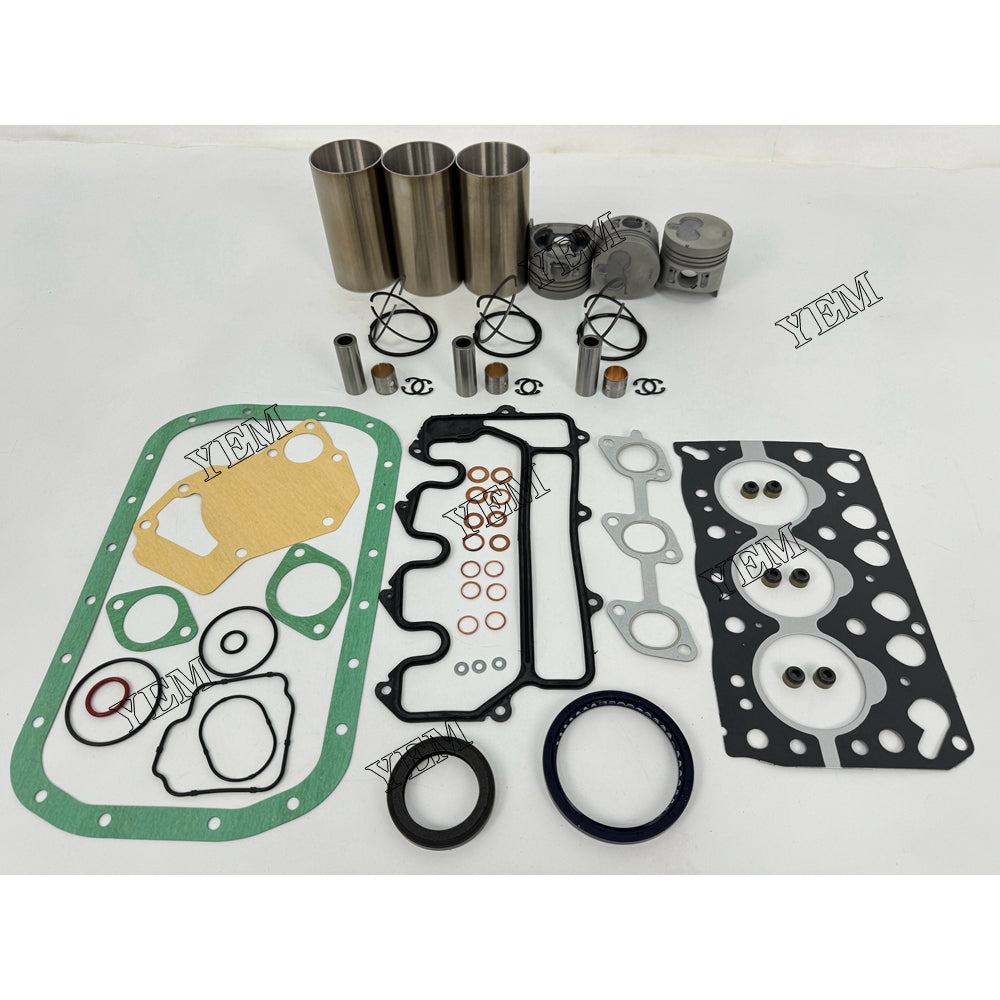 YEM Parts 3X 8-97176889-0 Overhaul Kit With Gasket Set For Isuzu 3LA1 heavy truck Engine