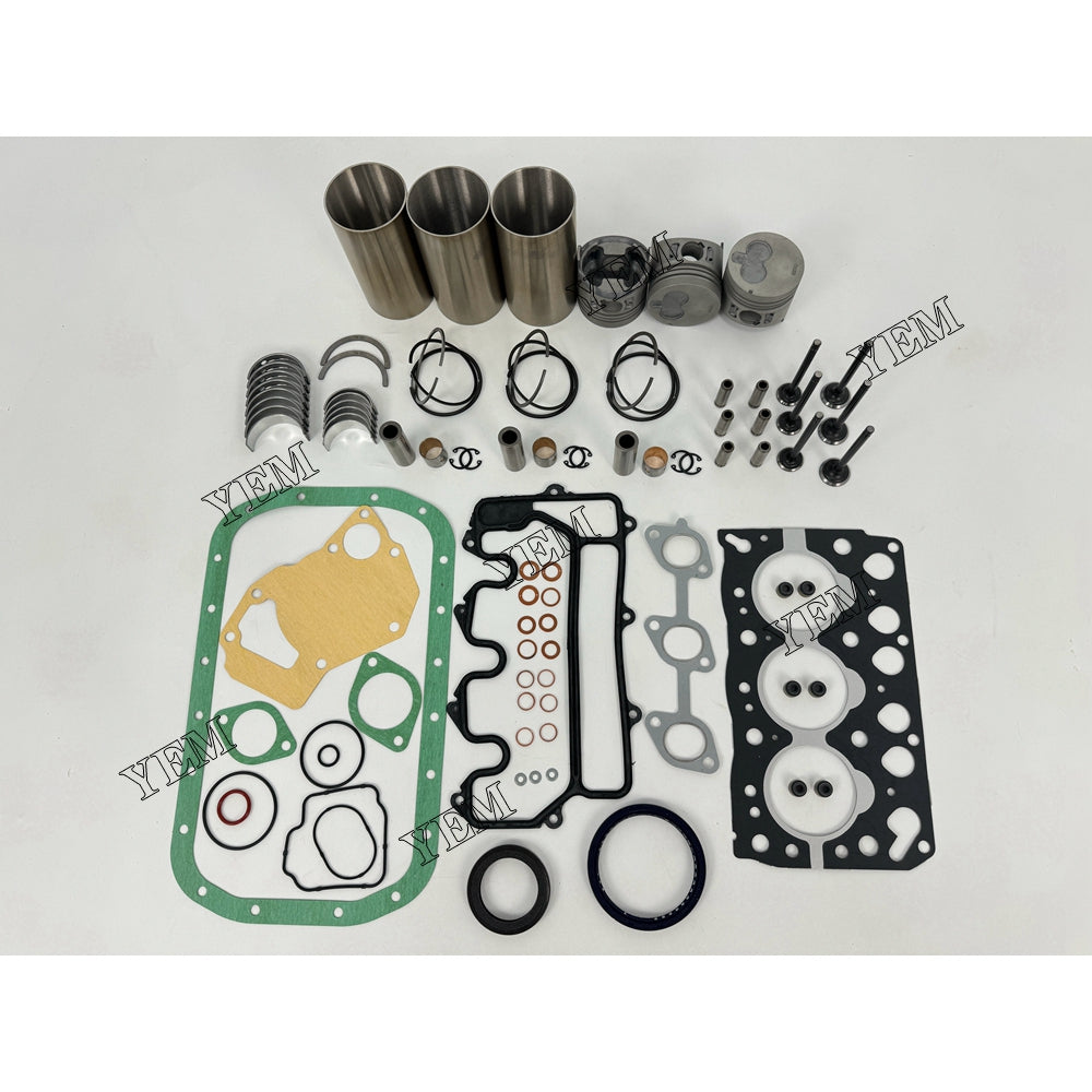 YEM Parts Engine Overhaul Rebuild Kit With Gasket Bearing Valve For Isuzu 3LA1 truck For Isuzu