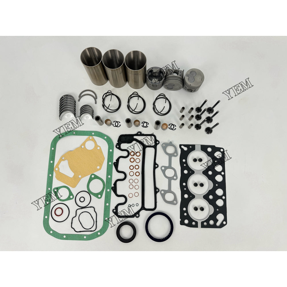 YEM Parts Engine Overhaul Rebuild Kit With Gasket Bearing Valve For Isuzu 3LA1 truck For Isuzu