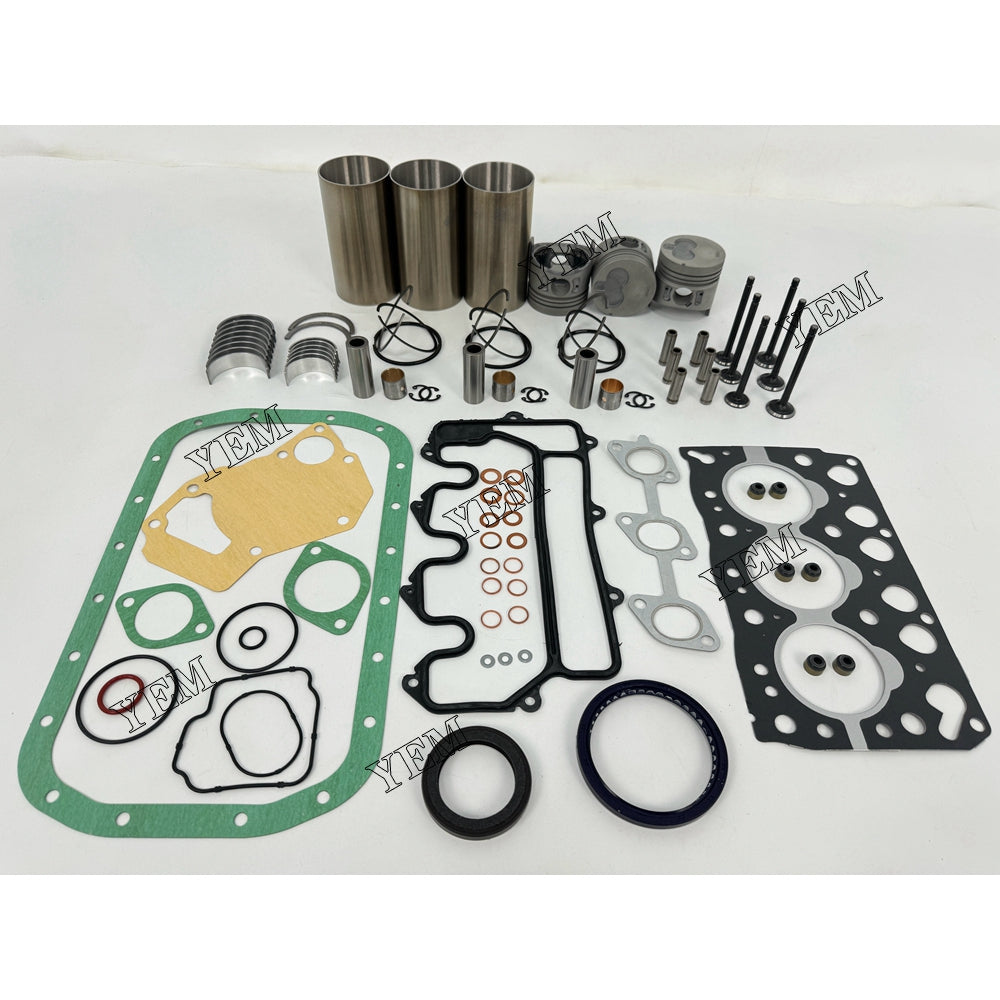 YEM Parts Engine Overhaul Rebuild Kit With Gasket Bearing Valve For Isuzu 3LA1 truck For Isuzu
