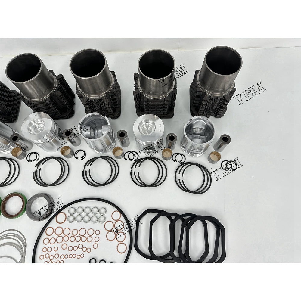 YEM Parts 5X Overhaul Kit With Gasket Set For Deutz F5L912 Fuchs 713 MU excavator Engine For Deutz
