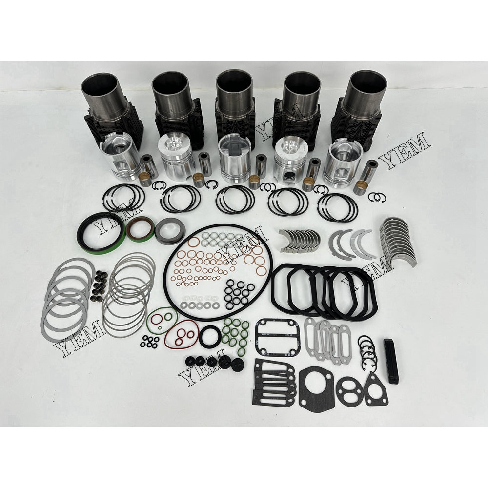 YEM Parts Overhaul Rebuild Kit With Gasket Set Bearing For Deutz F5L912 713 MU excavator